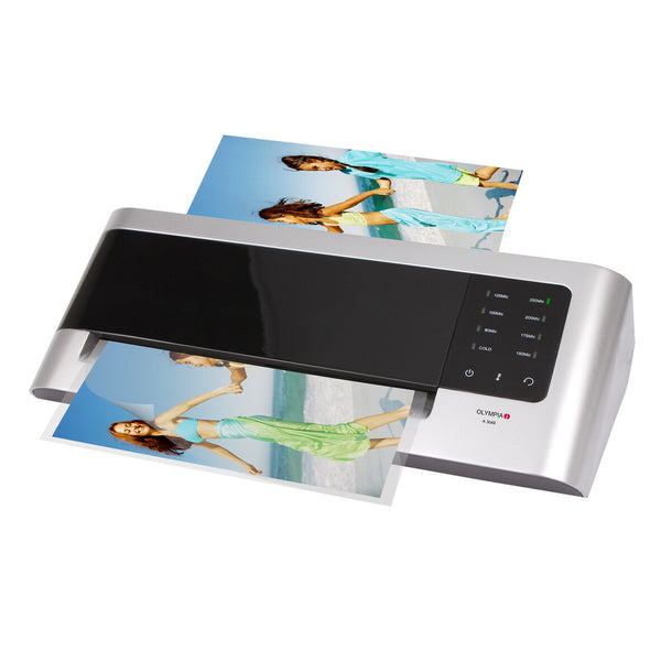 Olympia A 3048 Kold laminator 680 mm/min Sort, Sølv
