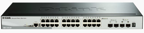 D-Link DGS-1510 Administreret L3 Gigabit Ethernet (10/100/1000) Sort