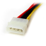 StarTech.com PYO2LP4SATA intern strømkabel 0,304 m