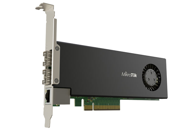 Mikrotik CCR2004-1G-2XS-PCIe Intern Ethernet / Fiber