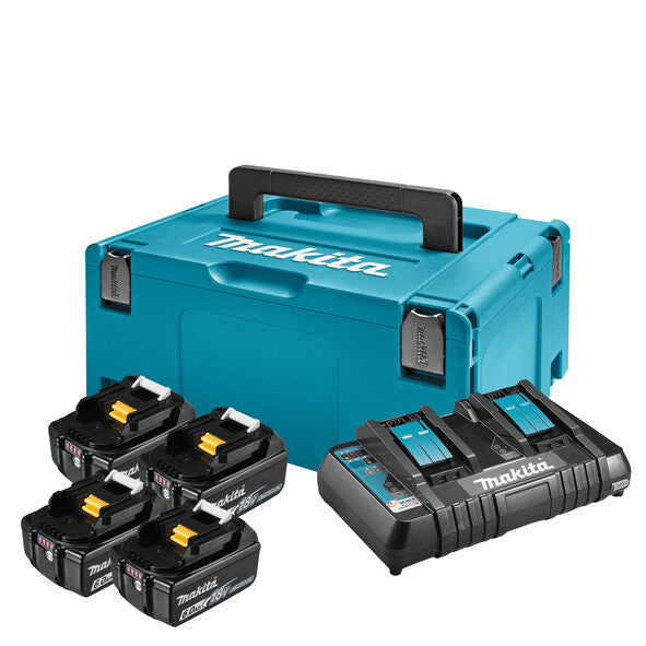 Makita 198091-4 ledningsfrit batteri / ledningsfri oplader Batteri- og opladersæt