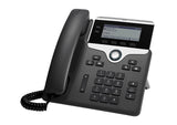 Cisco 7821 IP-telefon Sort, Sølv 2 Linier