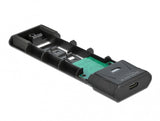 DeLOCK 42638 drevkabinet SSD kabinet Sort, Grå M.2