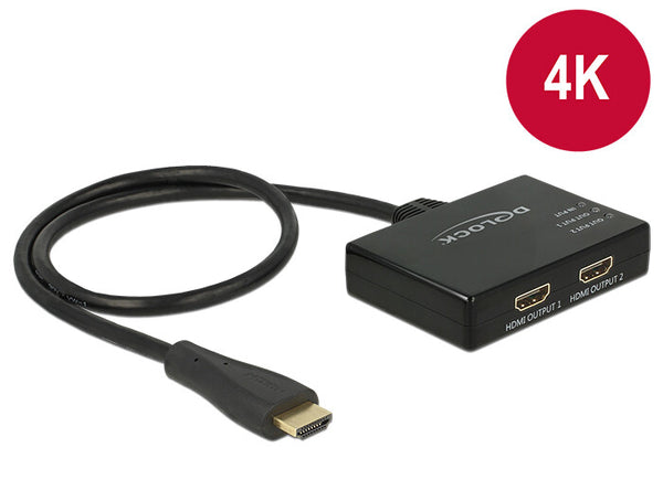 DeLOCK 87700 video-splitter HDMI 2x HDMI