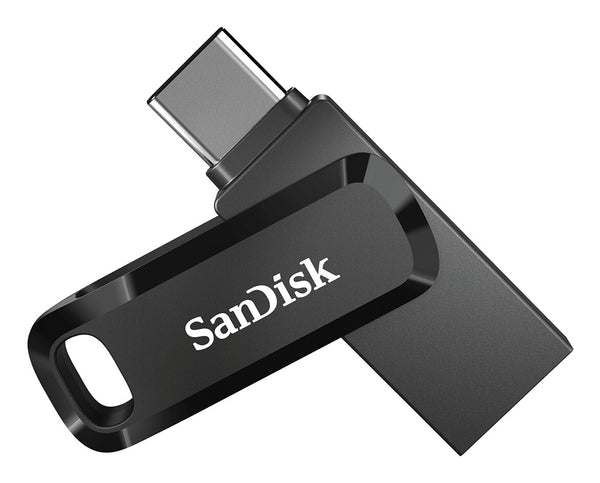 SanDisk Ultra Dual Drive USB-nøgle 128 GB USB Type-A / USB Type-C 3.2 Gen 1 (3.1 Gen 1) Sort, Sølv