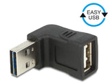 DeLOCK 65521 kabel kønsskifter USB 2.0 A Sort