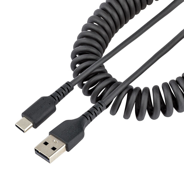 StarTech.com R2ACC-1M-USB-CABLE USB-kabel USB 2.0 USB A USB C 0,48 Gbit/sek. Sort