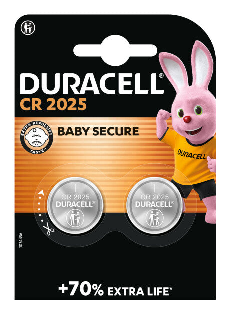 Duracell 2025 Engangsbatteri CR2025 Lithium