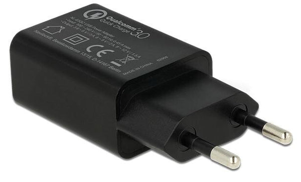 Navilock 62968 oplader til mobil enhed Universel Sort Vekselstrøm Indendørs