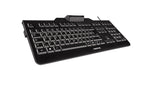 CHERRY KC 1000 SC tastatur Universel USB QWERTY UK engelsk Sort