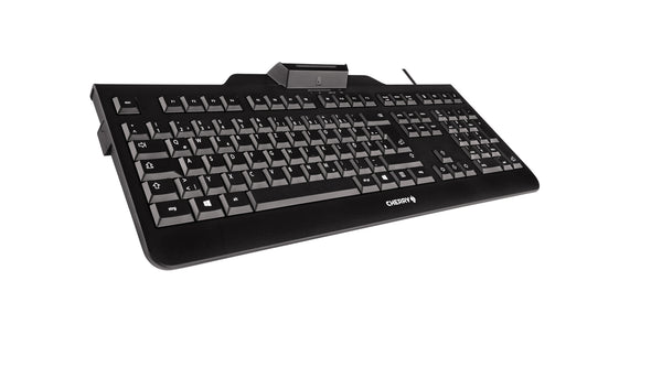 CHERRY KC 1000 SC tastatur Universel USB QWERTY UK engelsk Sort
