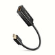 Axagon RVDM-HI14N videokabel adapter 0,15 m Mini DisplayPort HDMI Sort