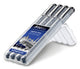 Staedtler pigment liner 308 fineliner Sort 4 stk
