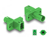DeLOCK 87937 fiber adapter LC/ST 1 stk Grøn