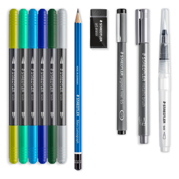 Staedtler 61 3001-2 kunstsæt 11 stk