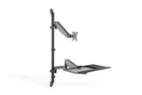 Digitus DA-90372 skærmbeslag og -stativer 81,3 cm (32") Skrivebord Sort