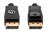 Manhattan 353618 DisplayPort kabel 2 m Sort
