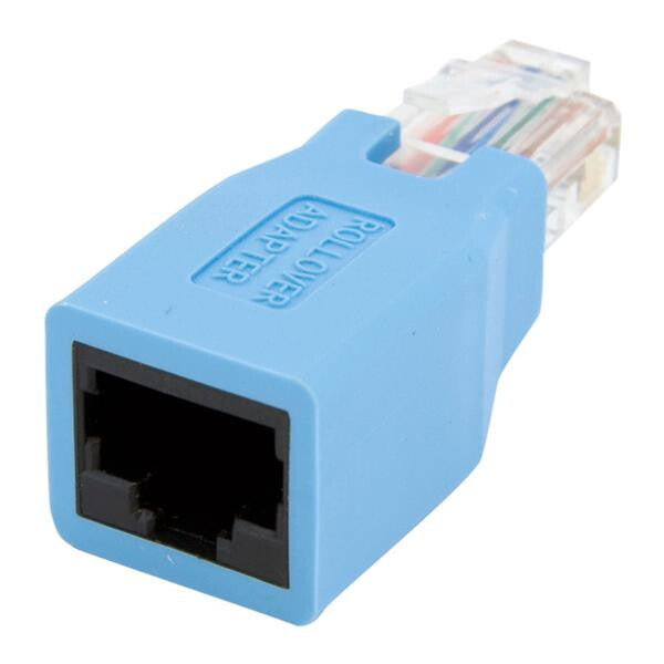 StarTech.com ROLLOVER kabel kønsskifter RJ-45 Blå