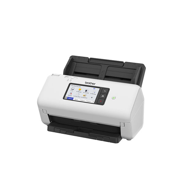 Brother ADS-4700W ADF + Ark-fodret scanner 600 x 600 dpi A4 Sort, Hvid