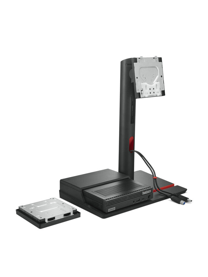 Lenovo 4XF1K03170 skærmbeslag og -stativer 68,6 cm (27") Skrivebord Sort