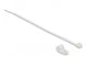 DeLOCK 18863 kabelsamler Gevindmonteret kabelbinder Nylon Hvid 10 stk