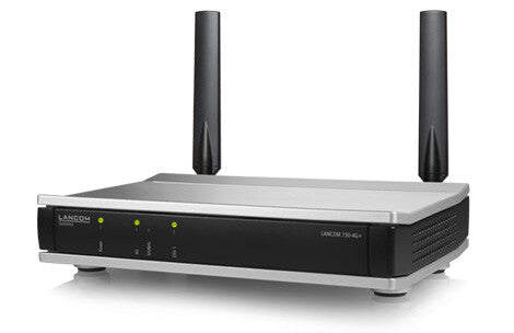 LANCOM 730-4G+ (EU) trådløs router Gigabit Ethernet Sort, Grå