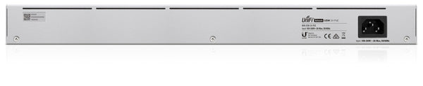 Ubiquiti UniFi 24-Port PoE Administreret L2/L3 Gigabit Ethernet (10/100/1000) Strøm over Ethernet (PoE) 1U Sølv