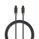Nedis CABW25000AT10 lydkabel 1 m Toslink Anthracit