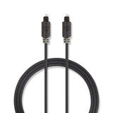 Nedis CABW25000AT30 lydkabel 3 m Toslink Anthracit