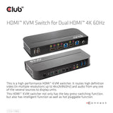 CLUB3D CSV-1382 KVM Switch Sort