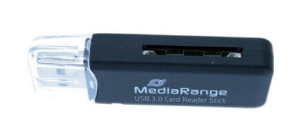 MediaRange MRCS507 kortlæser USB 3.2 Gen 1 (3.1 Gen 1) Intern Sort