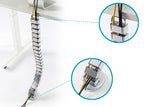 Digitus DA-90506 kabelorganisator Skrivebord Kabelæder Sølv 1 stk