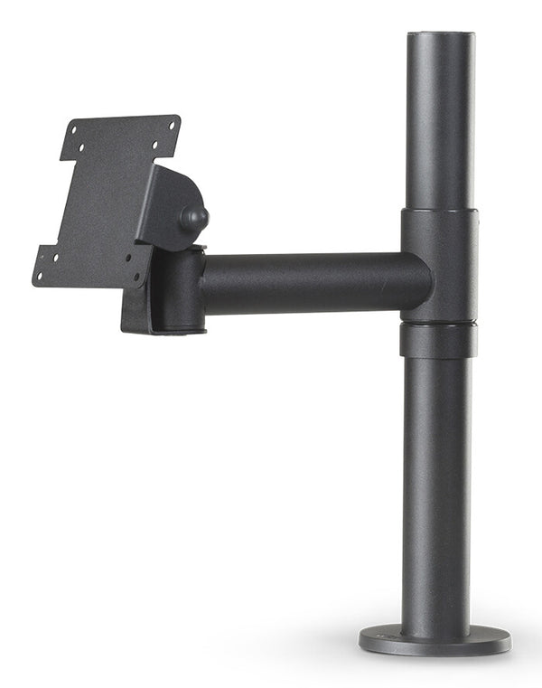 Ergonomic Solutions SpacePole POS SPV1104-FX-02 tilbehør til POS-system Sort Metal 12 kg 75 x 75 mm 100 x 100 mm
