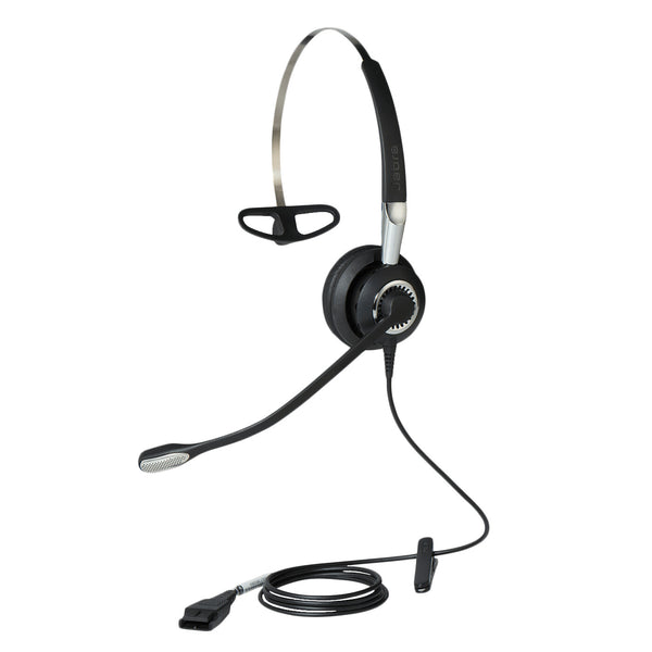 Jabra BIZ 2400 II Headset Ledningsført Headset, Ørekrog, Halsbånd Kontor/Callcenter