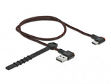 DeLOCK 85280 USB-kabel USB 2.0 0,5 m USB A USB C Sort