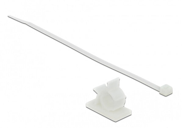 DeLOCK 18879 kabelsamler Nylon Hvid 10 stk