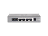 LevelOne FEU-0511 netværksswitch Fast Ethernet (10/100) Sort, Grå