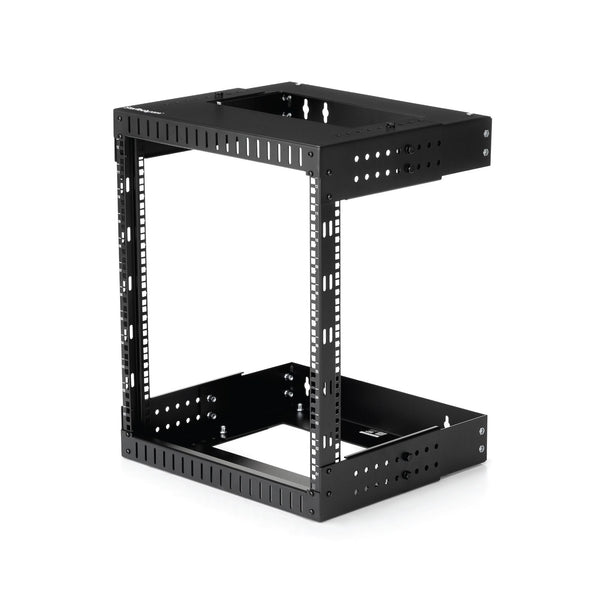 StarTech.com RK12WALLOA stativ 12U Vægmonteret stativ Sort