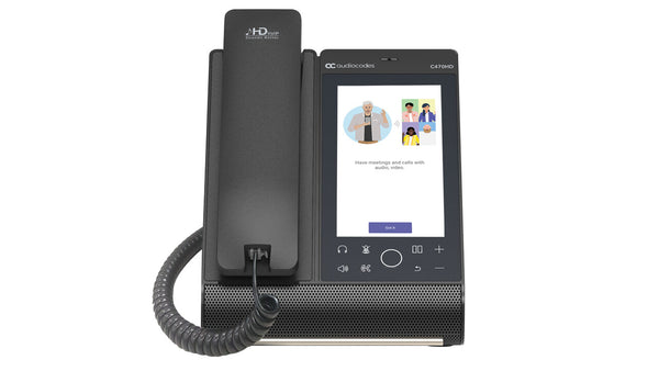 AudioCodes C470HD IP-telefon Sort TFT