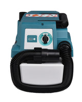 Makita DVC750LZX3 støvsuger 7,5 L Tromle vakuum Tør&våd Poseløs