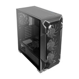 Antec DF600 Flux Midi Tower Sort