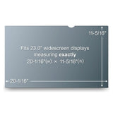 3M BS58.4W9 58,4 cm (23") Monitor Rammeløst display privatlivsfilter
