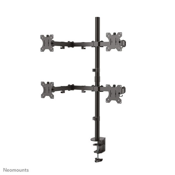 Neomounts FPMA-D550D4BLACK skærmbeslag og -stativer 81,3 cm (32") Skrivebord Sort