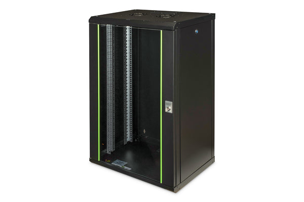Digitus DN-19 20-U-SW stativ Vægmonteret stativ Sort