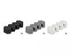 DeLOCK 18329 kabelorganisator Kabelholder Sort, Grå, Hvid 6 stk