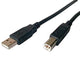 Sharkoon 4044951015252 USB-kabel USB 2.0 1 m USB A USB B Sort