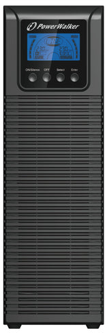 PowerWalker VFI 3000 TGS UPS-enhed Dobbeltkonvertering (online) 3 kVA 2700 W 3 AC stikkontakt(er)
