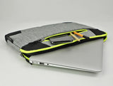 DeLOCK 18410 taske og etui til laptop 33,8 cm (13.3") Sort, Grå, Gul