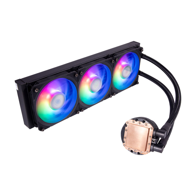 Cooler Master MasterLiquid PL360 Flux Processor Væskekølingssæt 12 cm Sort