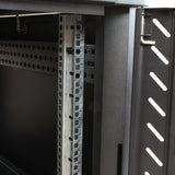 StarTech.com RK1236BKF stativ 12U Fritstående reol Sort
